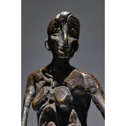 Eva II - sculptură în bronz, artist Liviu Bumbu